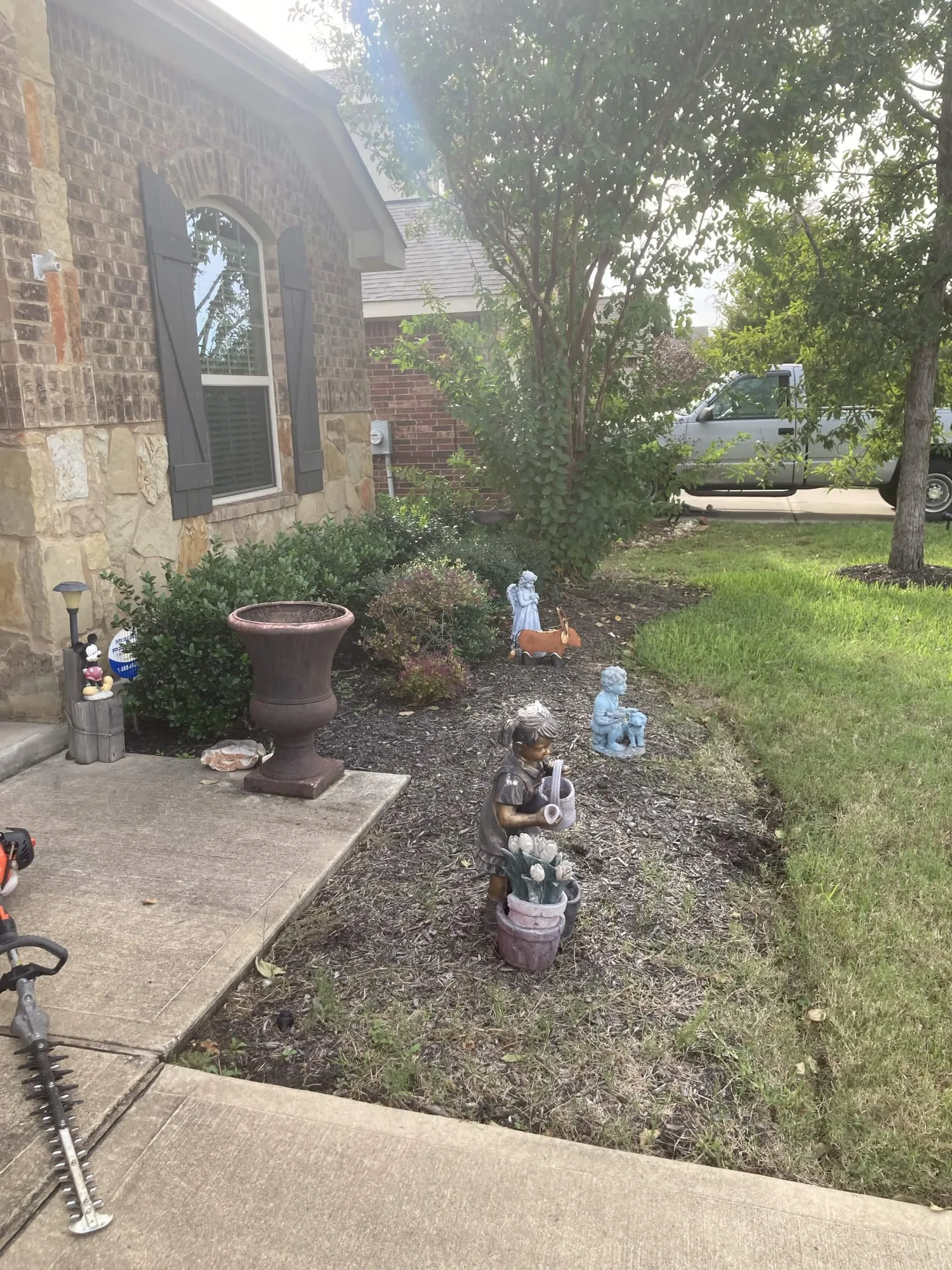 project by S&E Turf Pros LLC in Austin, TX — before